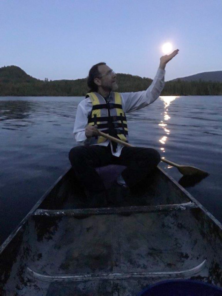 holding the moon